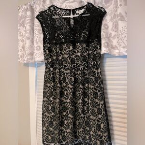 Black Lace Dress